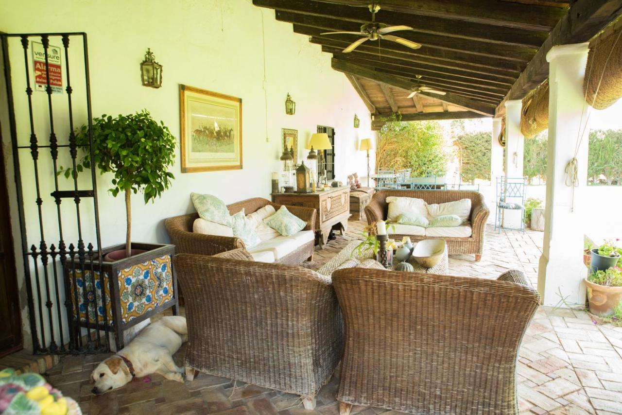 Отель Hacienda La Indiana Лос-Паласьос-и-Вильяфранка Экстерьер фото